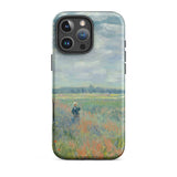 Poppy Fields Near Argenteuil - Claude Monet Iphone Case, 16 Pro Max / Matte, Mobile Phone Cases, Toby Leon