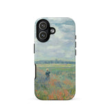 Poppy Fields Near Argenteuil - Claude Monet Iphone Case, 17 / Matte, Mobile Phone Cases, Toby Leon