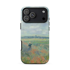 Poppy Fields Near Argenteuil - Claude Monet Iphone Case, 17 Pro Max / Matte, Mobile Phone Cases, Toby Leon