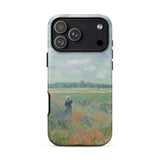 Poppy Fields Near Argenteuil - Claude Monet Iphone Case, 17 Pro Max / Matte, Mobile Phone Cases, Toby Leon
