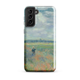 Poppy Fields Near Argenteuil - Claude Monet Phone Case, Samsung Galaxy S21 Plus / Gloss, Mobile Cases, Toby Leon