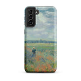Poppy Fields Near Argenteuil - Claude Monet Phone Case, Samsung Galaxy S21 Plus / Matte, Mobile Cases, Toby Leon