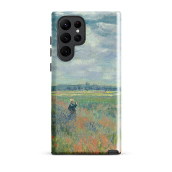 Poppy Fields Near Argenteuil - Claude Monet Phone Case, Samsung Galaxy S22 Ultra / Gloss, Mobile Cases, Toby Leon