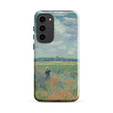 Poppy Fields Near Argenteuil - Claude Monet Phone Case, Samsung Galaxy S23 Plus / Gloss, Mobile Cases, Toby Leon
