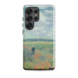 Poppy Fields Near Argenteuil - Claude Monet Phone Case, Samsung Galaxy S25 Ultra / Gloss, Mobile Cases, Toby Leon