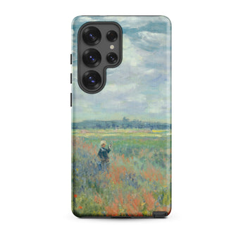 Poppy Fields Near Argenteuil - Claude Monet Phone Case, Samsung Galaxy S25 Ultra / Matte, Mobile Cases, Toby Leon