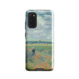 Poppy Fields Near Argenteuil - Claude Monet Samsung Case, Galaxy S20 / Gloss, Mobile Phone Cases, Toby Leon