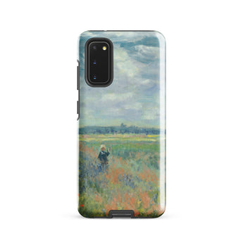 Poppy Fields Near Argenteuil - Claude Monet Samsung Case, Galaxy S20 / Gloss, Mobile Phone Cases, Toby Leon
