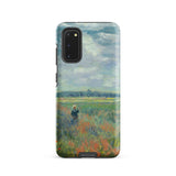 Poppy Fields Near Argenteuil - Claude Monet Samsung Case, Galaxy S20 / Matte, Mobile Phone Cases, Toby Leon