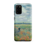 Poppy Fields Near Argenteuil - Claude Monet Samsung Case, Galaxy S20 Plus / Matte, Mobile Phone Cases, Toby Leon