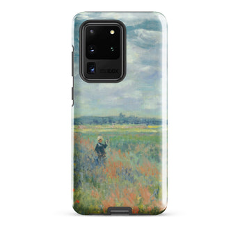 Poppy Fields Near Argenteuil - Claude Monet Samsung Case, Galaxy S20 Ultra / Gloss, Mobile Phone Cases, Toby Leon
