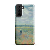 Poppy Fields Near Argenteuil - Claude Monet Samsung Case, Galaxy S21 Plus / Gloss, Mobile Phone Cases, Toby Leon