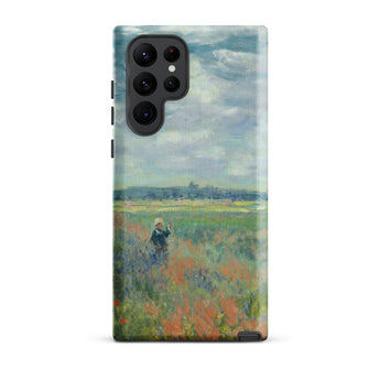 Poppy Fields Near Argenteuil - Claude Monet Samsung Case, Galaxy S22 Ultra / Matte, Mobile Phone Cases, Toby Leon