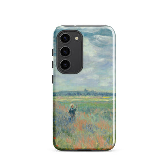Poppy Fields Near Argenteuil - Claude Monet Samsung Case, Galaxy S23 / Gloss, Mobile Phone Cases, Toby Leon