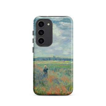 Poppy Fields Near Argenteuil - Claude Monet Samsung Case, Galaxy S23 / Matte, Mobile Phone Cases, Toby Leon