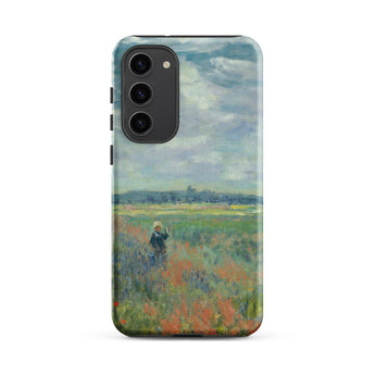 Poppy Fields Near Argenteuil - Claude Monet Samsung Case, Galaxy S23 Plus / Matte, Mobile Phone Cases, Toby Leon