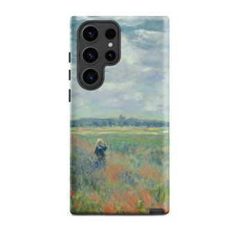 Poppy Fields Near Argenteuil - Claude Monet Samsung Case, Galaxy S23 Ultra / Matte, Mobile Phone Cases, Toby Leon