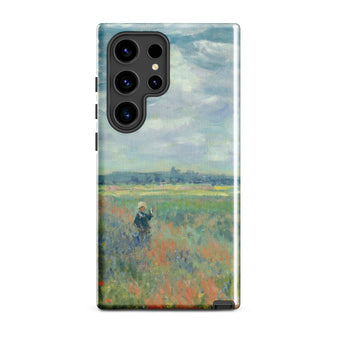 Poppy Fields Near Argenteuil - Claude Monet Samsung Case, Galaxy S24 Ultra / Gloss, Mobile Phone Cases, Toby Leon