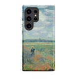 Poppy Fields Near Argenteuil - Claude Monet Samsung Case, Galaxy S24 Ultra / Matte, Mobile Phone Cases, Toby Leon