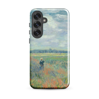 Poppy Fields Near Argenteuil - Claude Monet Samsung Case, Galaxy S25 Plus / Gloss, Mobile Phone Cases, Toby Leon