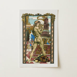 Porteur D’amphore - Maurice Desvallieres Art Print / Canvas, Porteur D’amphore, Imprimerie Champenois Fused, Champenois Fused Printmaker’s,
