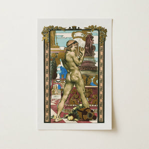 Porteur D’amphore - Maurice Desvallieres Art Print / Canvas, Porteur D’amphore, Imprimerie Champenois Fused, Champenois Fused Printmaker’s,