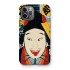 Portrait of an Actor - Toyohara Kunichika Iphone Case, 11 Pro / Matte, Iphone Case Colorful Japanese Ukiyo-e Style Artwork Theatrical