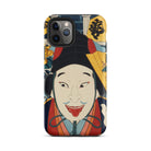 Portrait of an Actor Toyohara Kunichika Iphone Case, 11 Pro / Matte, Smartphone Case Kabuki Actor Design