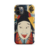Portrait of an Actor - Toyohara Kunichika Iphone Case, 11 Pro / Matte, Smartphone Case Kabuki Actor Design