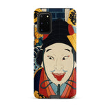 Portrait of an Actor - Toyohara Kunichika Phone Case Samsung Galaxy S20 Plus / Matte Vibrant Phone Case Traditional Japanese Kabuki Theater