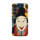 Portrait of an Actor Toyohara Kunichika Samsung Case, Galaxy S25 Plus / Matte, Phone Case Traditional Japanese Ukiyo e Style Portrait Man