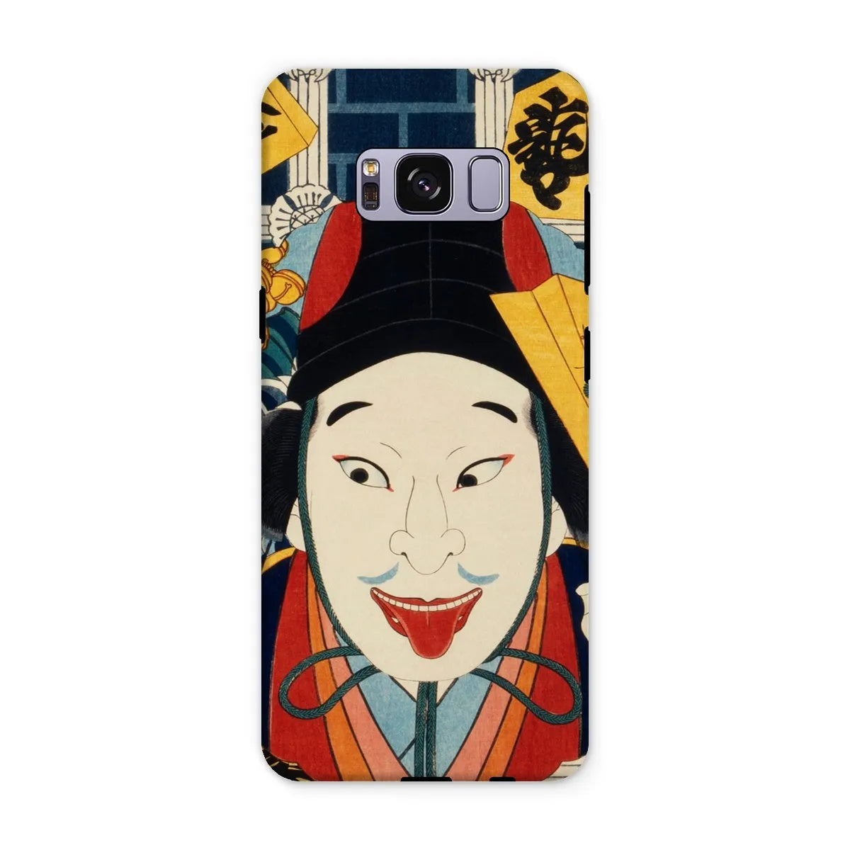 Portrait Of An Actor - Ukiyo-e Phone Case - Toyohara Kunichika - Samsung Galaxy S8 Plus / Matte - Mobile Phone Cases