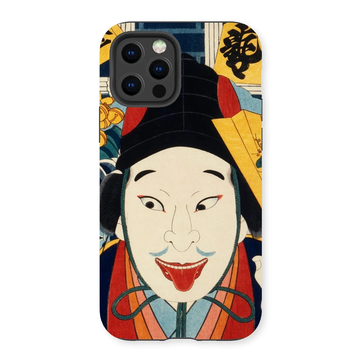 Portrait Of An Actor - Ukiyo-e Phone Case - Toyohara Kunichika - Iphone 13 Pro / Matte - Mobile Phone Cases - Aesthetic