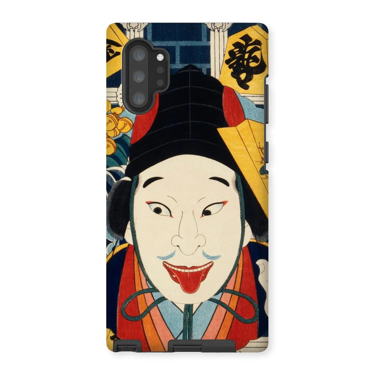 Portrait Of An Actor - Ukiyo-e Phone Case - Toyohara Kunichika - Samsung Galaxy Note 10p / Matte - Mobile Phone Cases