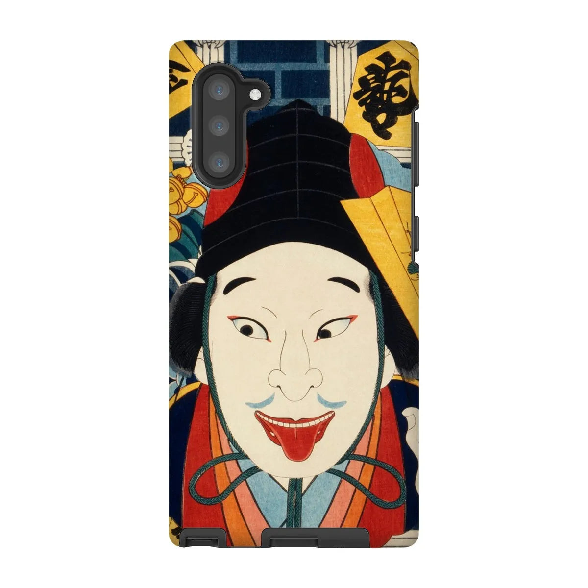 Portrait Of An Actor - Ukiyo-e Phone Case - Toyohara Kunichika - Samsung Galaxy Note 10 / Matte - Mobile Phone Cases