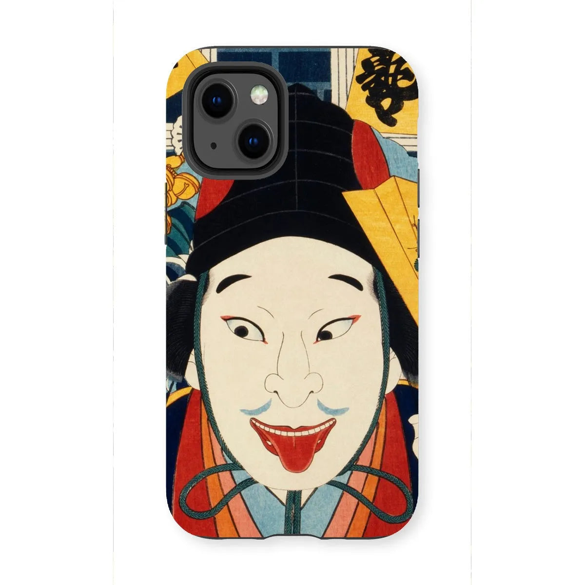 Portrait Of An Actor - Ukiyo-e Phone Case - Toyohara Kunichika - Iphone 13 Mini / Matte - Mobile Phone Cases