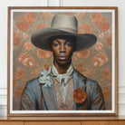 Apollo - Vintage Gay Black Cowboy Dandy Art Print Posters Prints & Visual Artwork