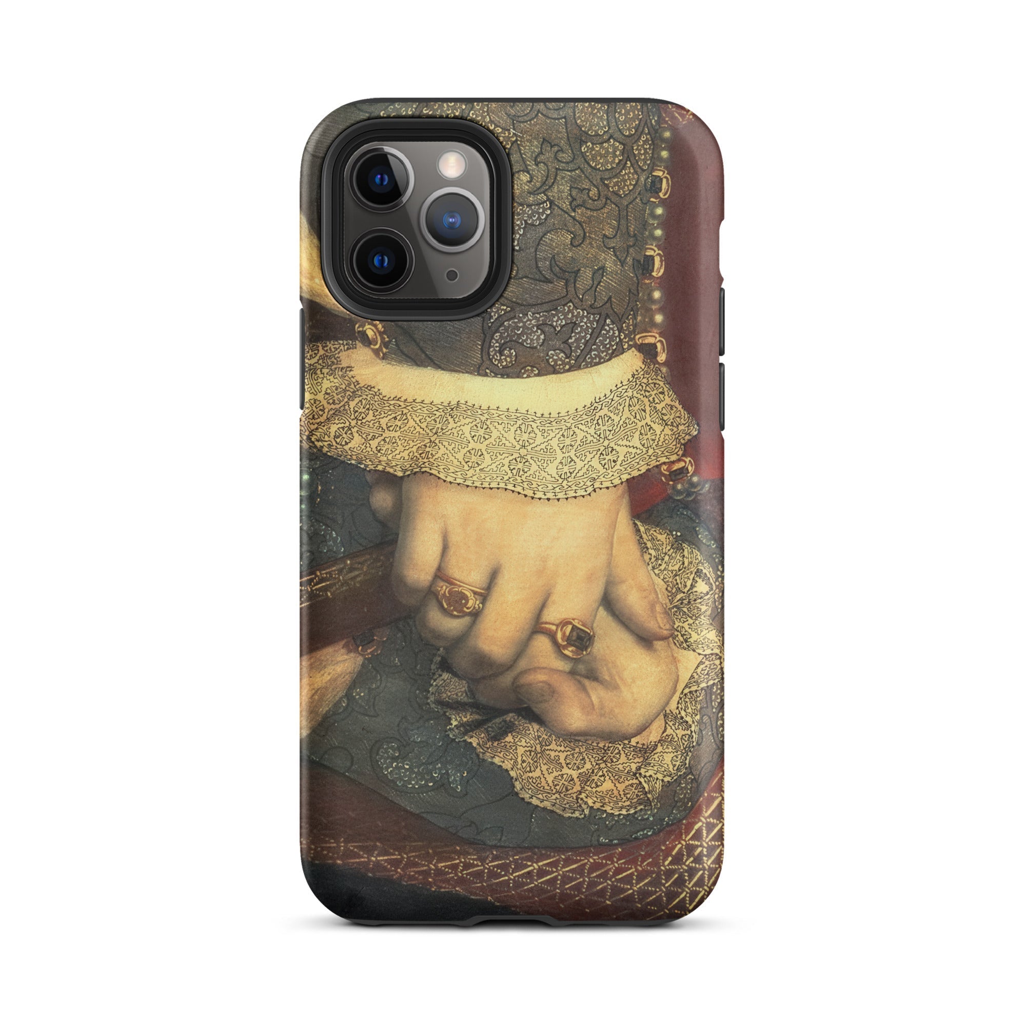 Portrait of Jane Seymour Hans Holbein Der Juengere Iphone Case, 11 Pro / Matte, Iphone Case Renaissance Style Art