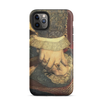 Portrait of Jane Seymour - Hans Holbein Der Juengere Iphone Case, 11 Pro Max / Matte, Iphone Case Renaissance Painting