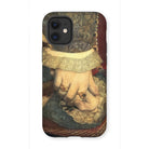 Portrait of Jane Seymour - Hans Holbein Der Juengere Iphone Case, 12 Mini / Matte, Phone Case Renaissance Art