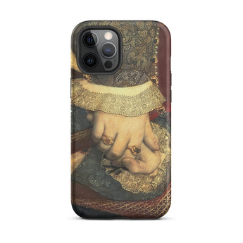 Portrait of Jane Seymour - Hans Holbein Der Juengere Iphone Case, 12 Pro Max / Matte, Artistic Phone Case