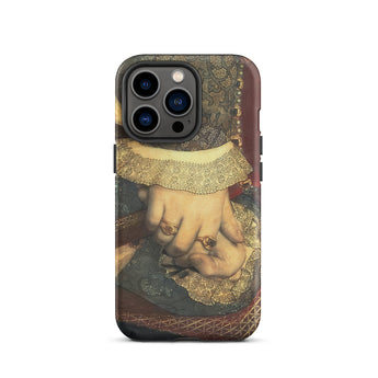 Portrait of Jane Seymour - Hans Holbein Der Juengere Iphone Case, 13 Pro / Matte, Artistic Phone Case