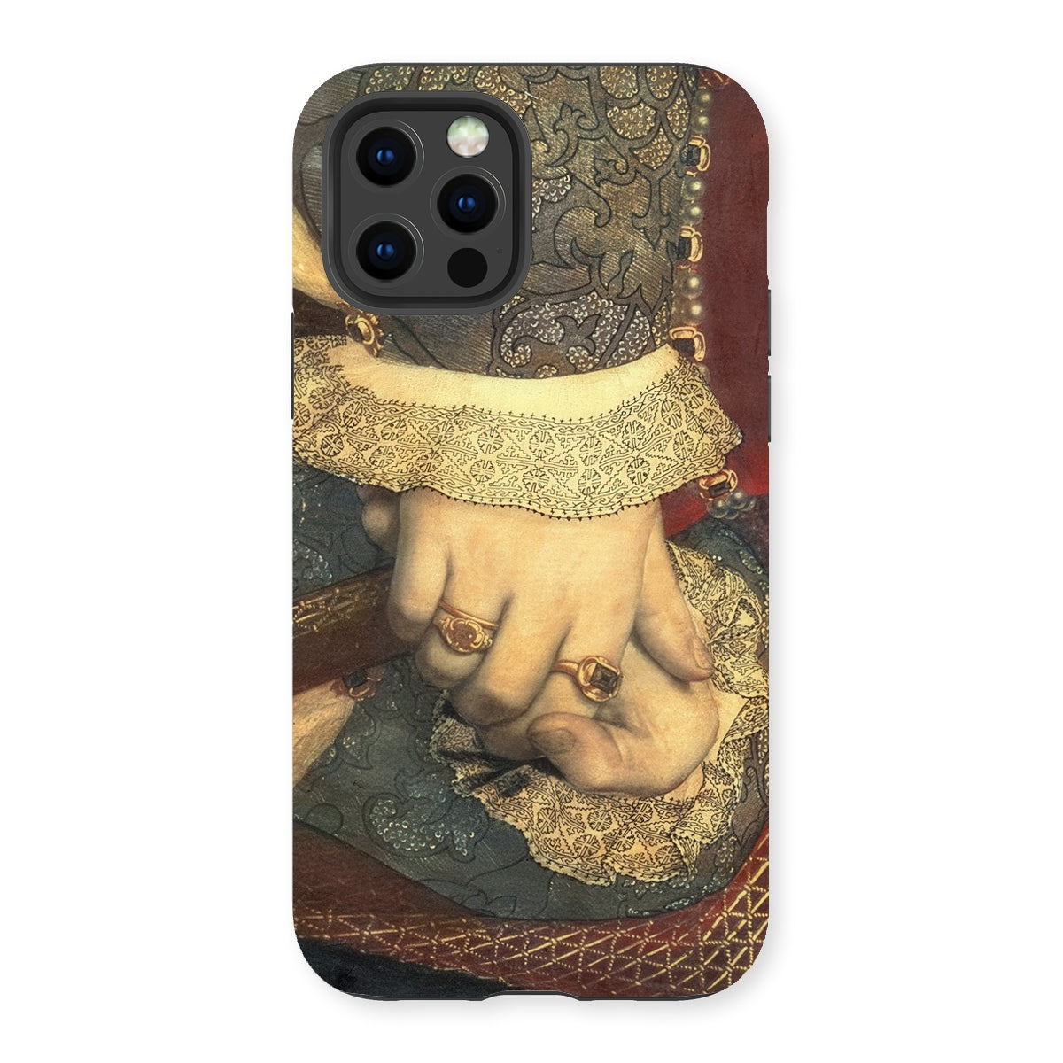 Portrait of Jane Seymour - Hans Holbein Der Juengere Iphone Case, 13 Pro / Matte, Iphone Case Renaissance Painting