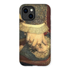 Portrait of Jane Seymour - Hans Holbein Der Juengere Iphone Case, 14 Plus / Matte, Iphone Case Renaissance-style Painting Clasped Hands