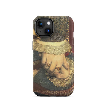 Portrait of Jane Seymour - Hans Holbein Der Juengere Iphone Case, 15 / Matte, Iphone Case Renaissance Painting