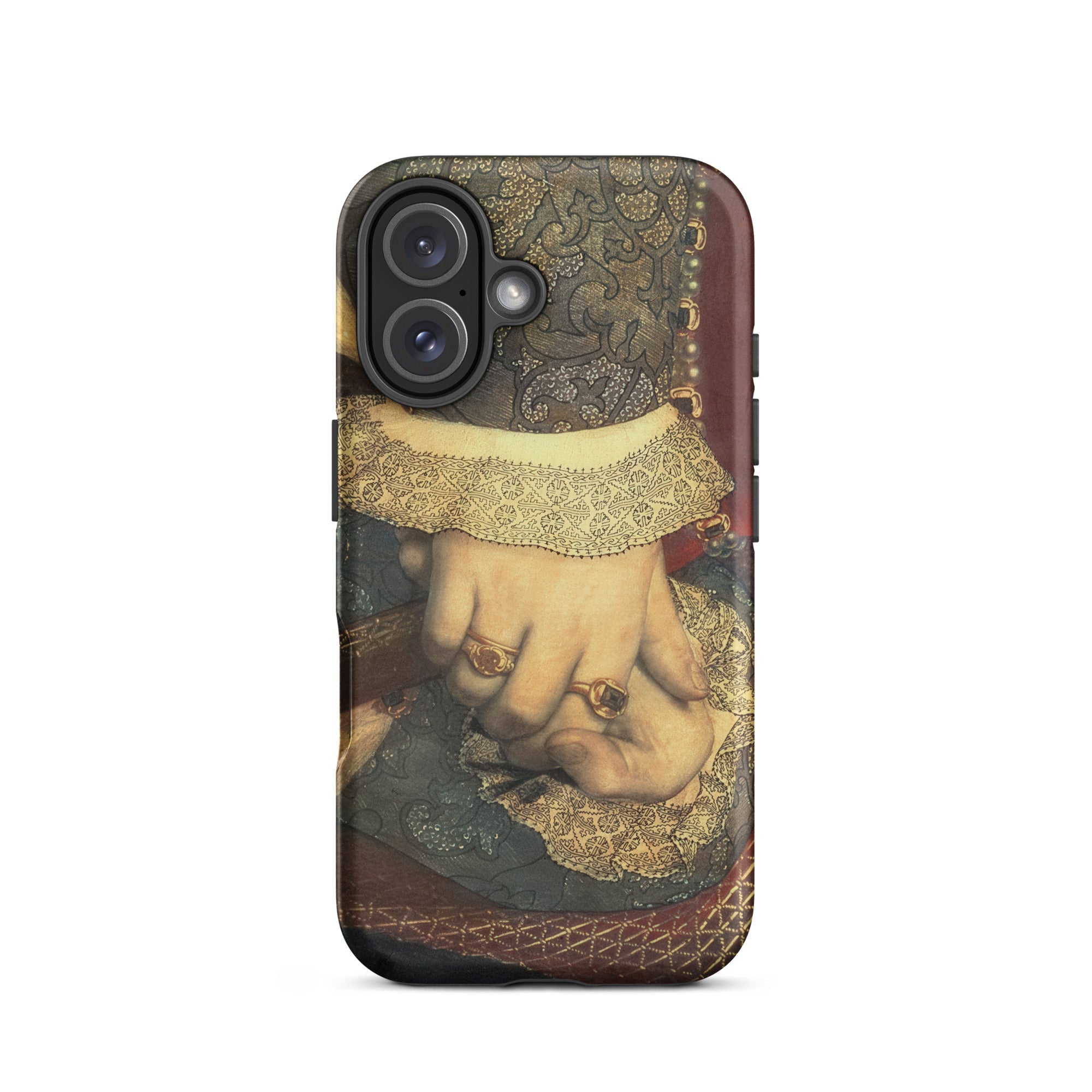Portrait of Jane Seymour Hans Holbein Der Juengere Iphone Case, 16 / Matte, Artistic Phone Case