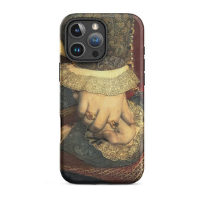 Portrait of Jane Seymour - Hans Holbein Der Juengere Iphone Case, 16 Pro Max / Matte, Iphone Case Renaissance Art