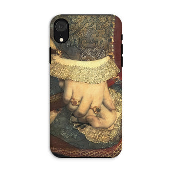 Portrait of Jane Seymour - Hans Holbein Der Juengere Iphone Case, Xr / Matte, Phone Case Renaissance Painting