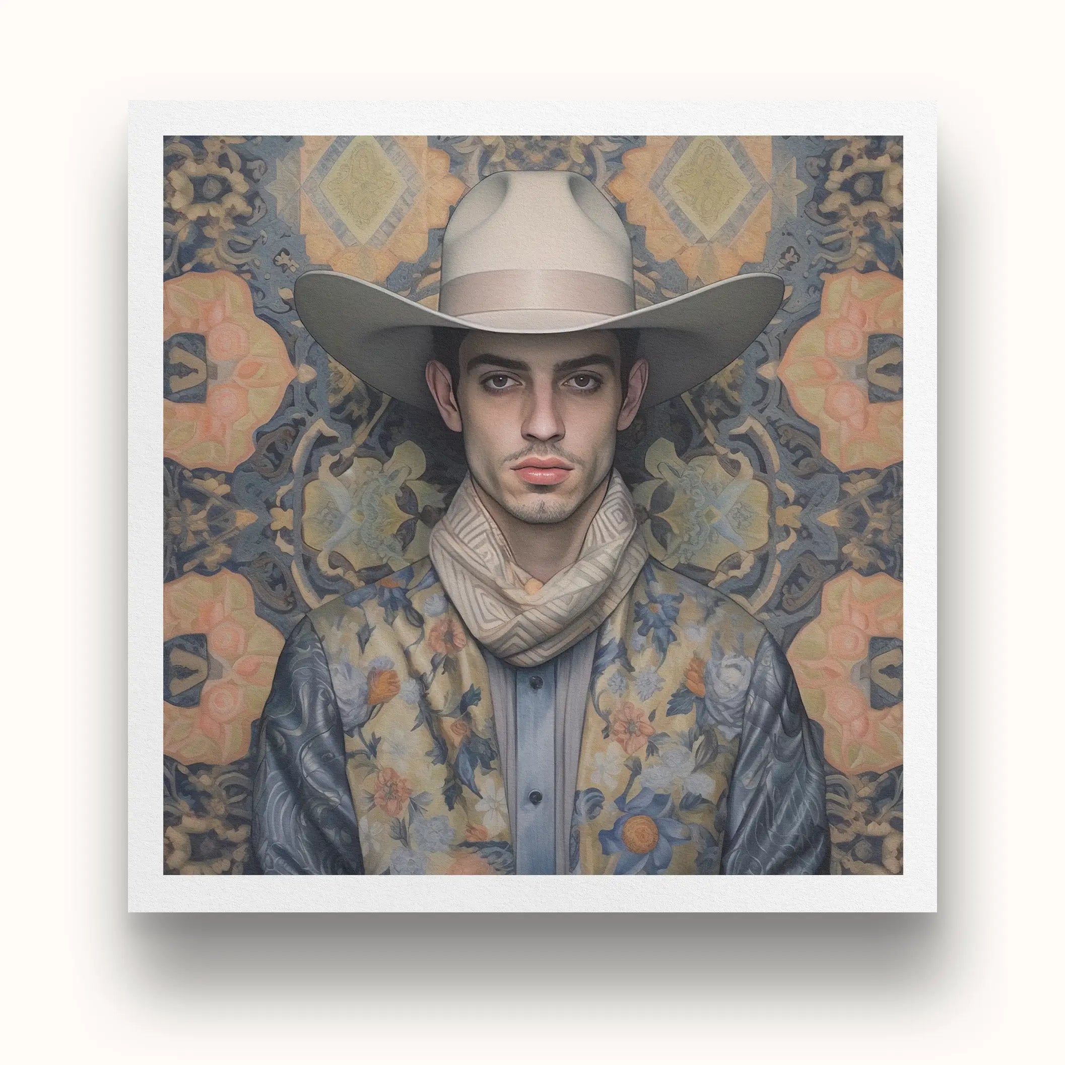 Farzad - Vintage Gay Arabic Cowboy Art Print Posters Prints & Visual Artwork