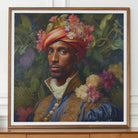 Prince Isaiah - Black Gay Royalty Baroque Art Print 30’’x30’’ Posters Prints & Visual Artwork